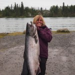My mom's catch