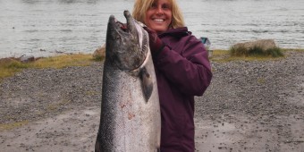My mom's catch